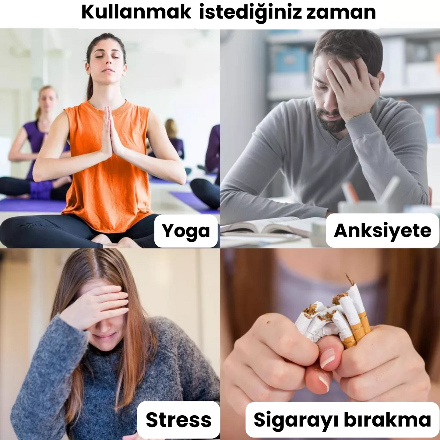 "Nefes Egzersizi Kolyesi"